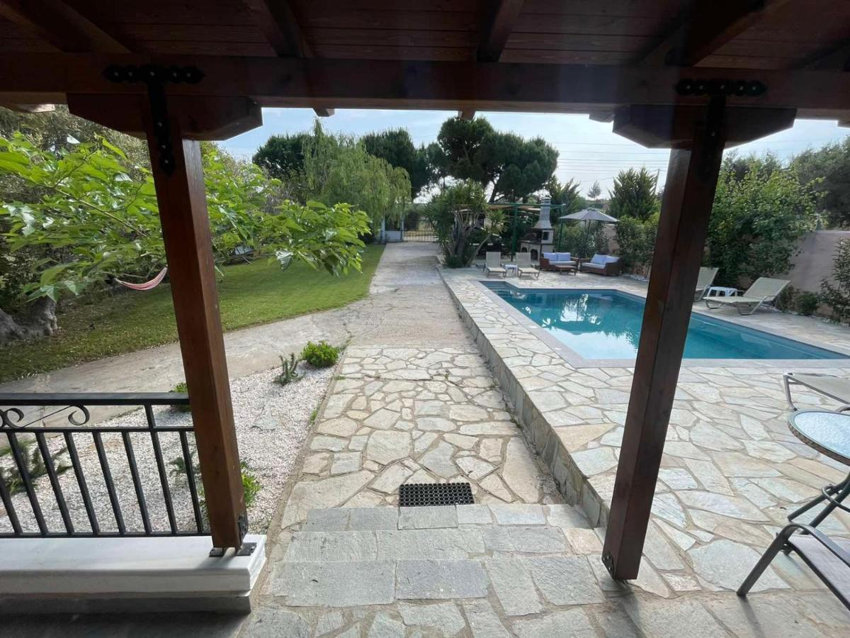 Vila Kalimera Private Pool Nea Poteidaia Buitenkant foto